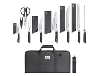 9-Piece Helena Series BBQ Knife Bag Set