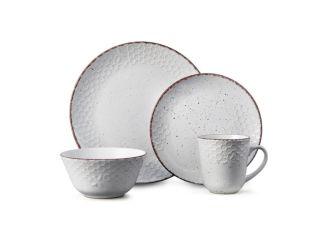 Bumble Bee White 16pc Dinnerware Set