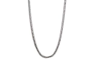 Silver Plated Anchor Chain Necklace