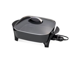 12-inch Electric Skillet with glass cover