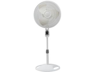 16 In. Remote Control Stand Fan, White