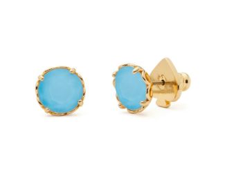 That Sparkle Round Studs - Turquoise