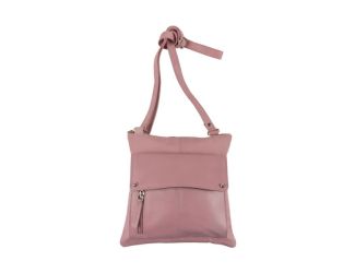Leather RFID Organizer Crossbody Size 10"x10"x1"