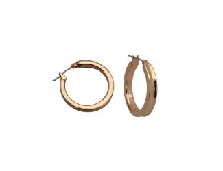 Rose Gold Hoop Earring