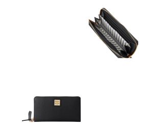 Saffiano Large Zip Around Wristlet