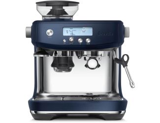 Barista Pro Espresso Machine with Built-in Grinder in Damson Blue