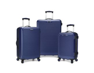 Savannah 3pc Hardside Spinner Set Black