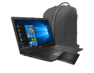 250 15.6" Notebook + portable dvd drive & backpack