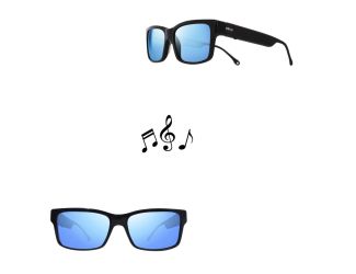 Sonic 1 Revo Black Sunglasses with Audio Capabilities