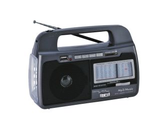 AM/FM Portable Emergency Flashlight