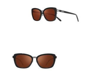 Eva Cat Eye Sunglass with Stainless Steel Detailing