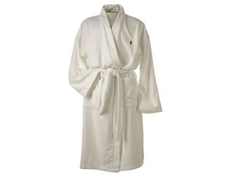 White Cotton Robe Size L/XL