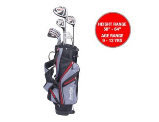 Boys Hot Launch 7 Piece Left Handed Junior Golf Set (Age 9-12)