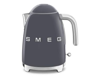 50's Retro-Style Electric Kettle Slate Gray
