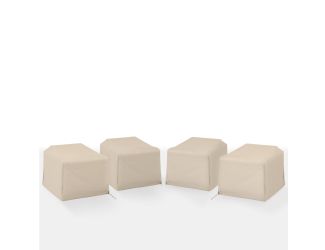 4Pc Outdoor Chair Furniture Cover Set