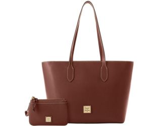 Saffiano Tote and Medium Wristlet