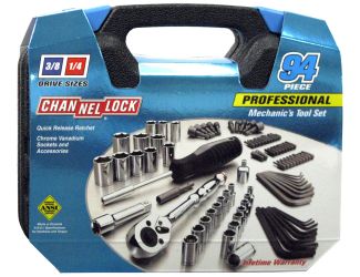 ChannelLock 94-Piece Professional Mechanic's Tool Set with Case