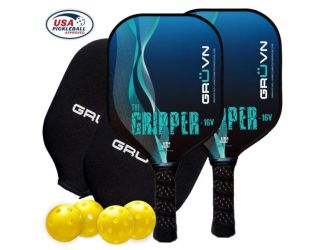 2 Gripper-16V Aqua Spiral Set Size 15.7"