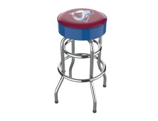 Colorado Avalanche Chrome Bar Stool