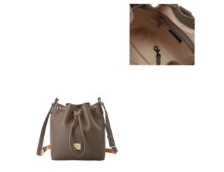 Lucca Leather Crossbody Drawstring