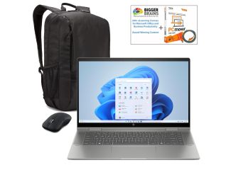 15.6" Touchscreen Notebook Intel + backpack and wireless mouse
