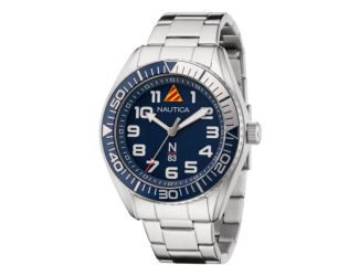 Finn World Stainless Steel 3-Hand Watch
