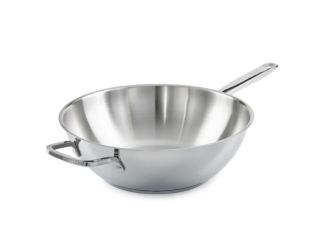 DiNA Helix Recycled SS 12" Wok, 5.6qt