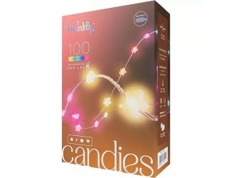 Twinkly - Candies 100L 8MM Star shape RGB transp USB-C