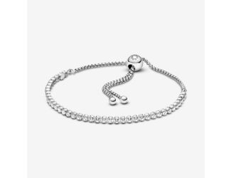 Sparkling Slider Tennis Bracelet