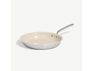 12-Inch CeramiClad Non-Stick Fry Pan - Sand