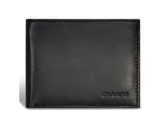 Classic Leather Top-Wing Wallet Size 4.25"x3.5"