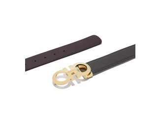 Reversible and adjustable Gancini Belt