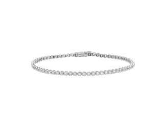 2 Carat Diamond Tennis Bracelet 14K Size 7"