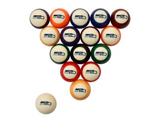 Seattle Seahawks Retro Billiard Ball Set