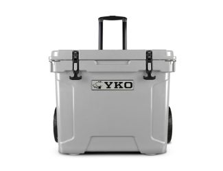 Party Wagon 35qt Wheeled Hard Cooler Gray