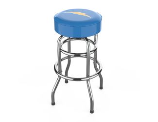 Los Angeles Chargers Chrome Bar Stool