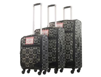 Soft Sided Spinner Luggage Set Size 3 Pieces