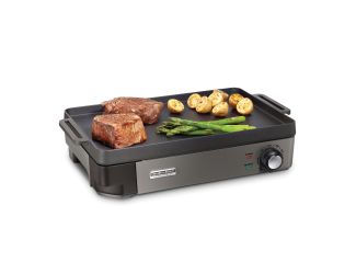 Cast Iron Electric Grill w/ Removable Cooktop