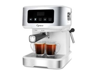 Cafe TS Touchscreen Espresso Machine White