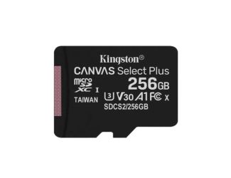 256GB Canvas Select Plus UHS-I microSDXC Memory Card with SD Adapter
