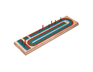 Mainstreet Classics Wooden Cribbage Board
