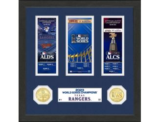 Texas Rangers 2023 Road to the World Series Bronze Coin Photo Mint