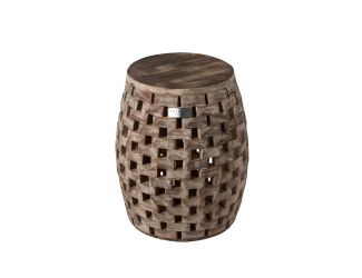 Maya Oval Garden Stool
