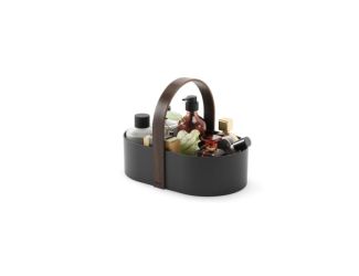 Bellwood Caddy Blk/Walnut