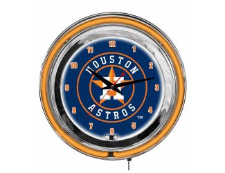 Houston Astros 14" Neon Clock