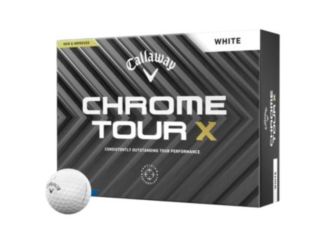 Callaway Chrome Tour X White 2024 Golf Balls - 1 Dozen