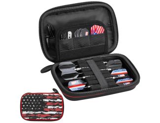 Casemaster Sentinel Dart Case American Flag Art Series