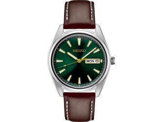 Mens Essential SS Green Dial