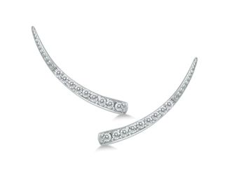 1/5 Ct Genuine Diamond Climber Earrings