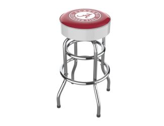 University Of Alabama Chrome Bar Stool